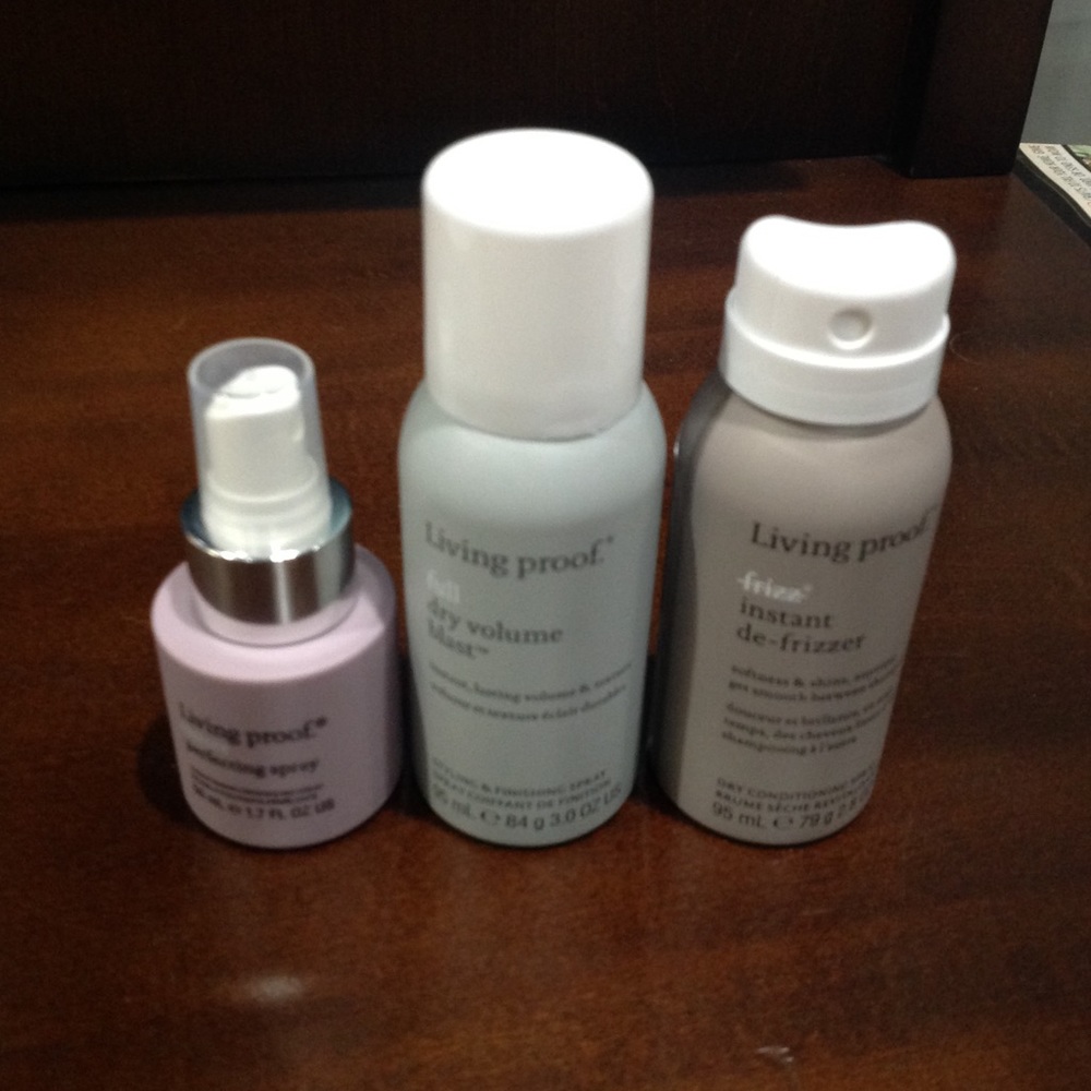 New Living Proof 3pc travel bundle